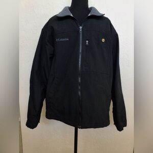 Columbia Men's Black and Gray Performance Jacket